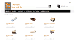 Desktop Screenshot of mueble-sostenible.org
